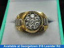 Men's Ring - Yellow Gold 14k (.585) 11.5 grams Size 9