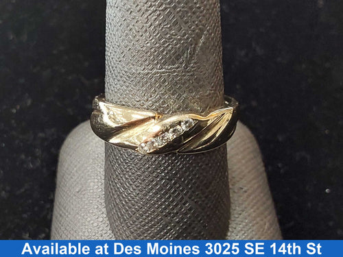 Ring - Wedding Band - Yellow Gold 14k (.585) 7 grams Size 9.5
