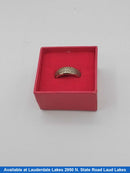 Women's Ring - Yellow Gold 10k (.417) 3.6 grams Size 8
