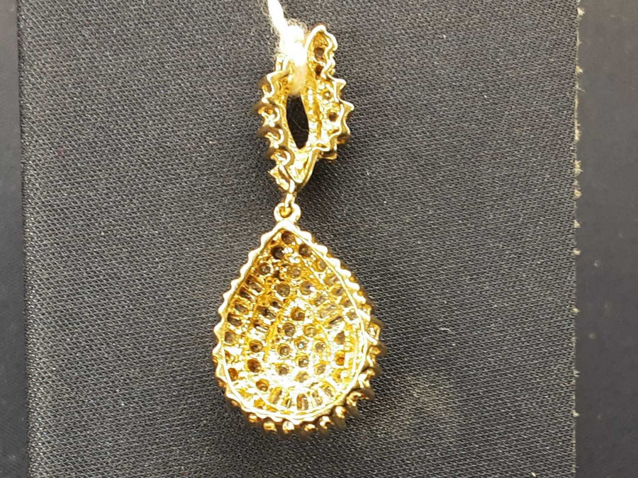Diamond Pendant - Yellow Gold 10k (.417) 2 grams