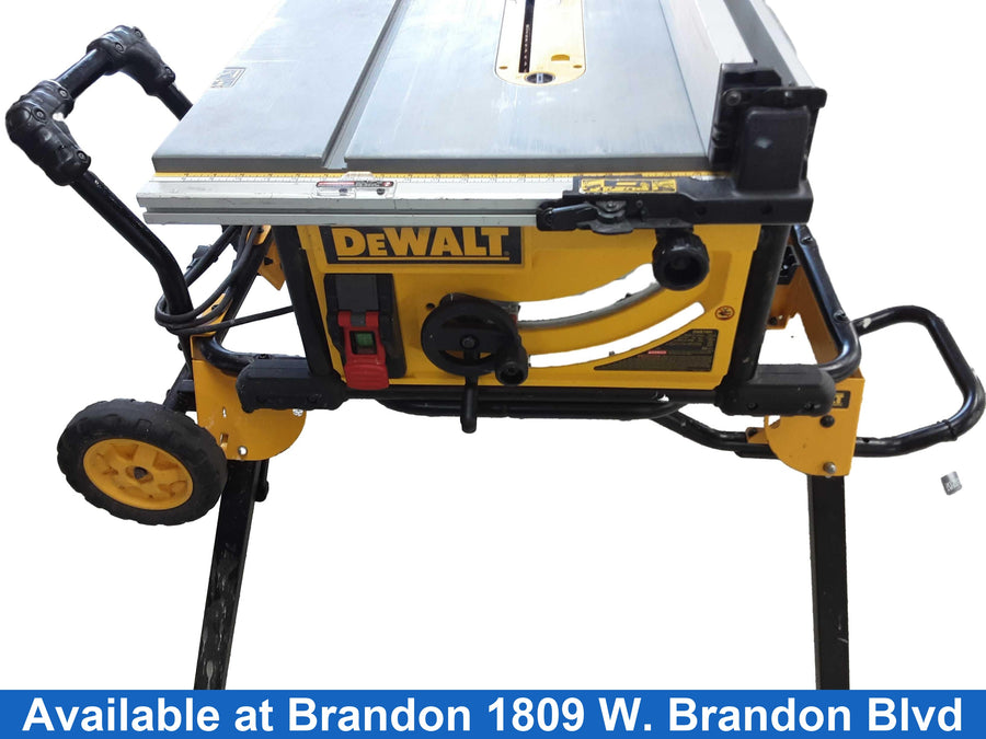 Dewalt Dwe74911 Yellow Corded Table Saw