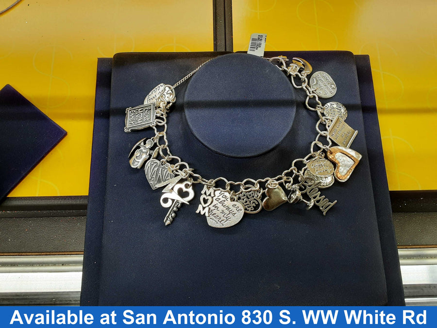 Bracelet - Silver 72.4 grams 10 inch
