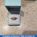 Ring - Engagement Set - White Gold 10k (.417) 3.9 grams Size 7