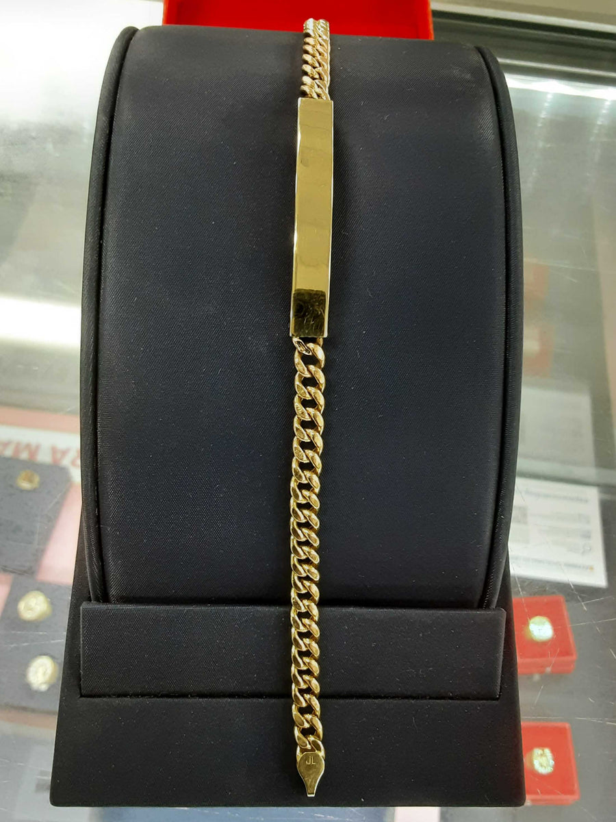 ID Bracelet - Yellow Gold 10k (.417) 9.1 grams 8 inch