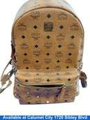 Mcm 8817s Beige / Tan Purse / Handbag