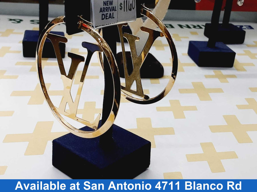 Bangle Earrings - Yellow Gold 14k (.585) 8.1 grams