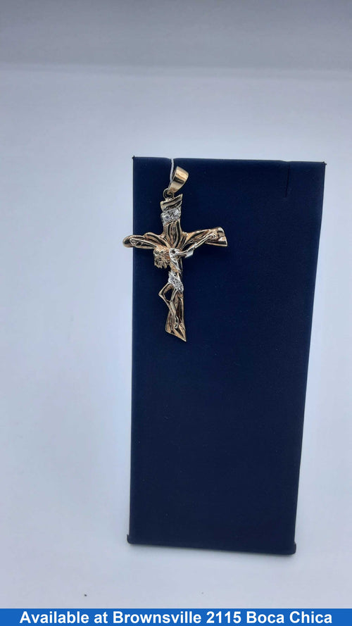 Religious Pendant - Yellow Gold 10k (.417) 4.7 grams