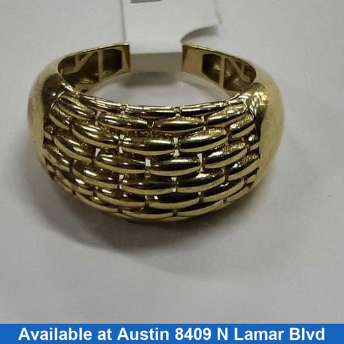 Women's Ring - Yellow Gold 10k (.417) 2.9 grams Size 8