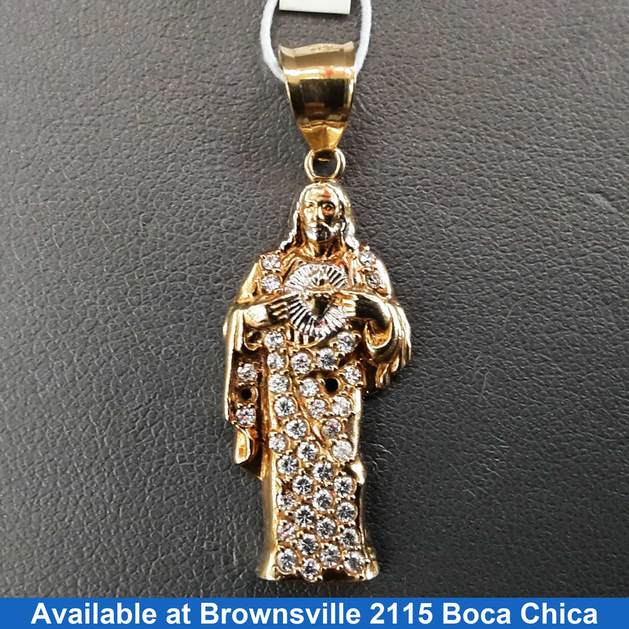 Religious Pendant - Yellow Gold 10k (.417) 2.4 grams