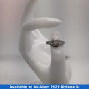 Women's Ring - White Gold 14k (.585) 4.3 grams Size 7