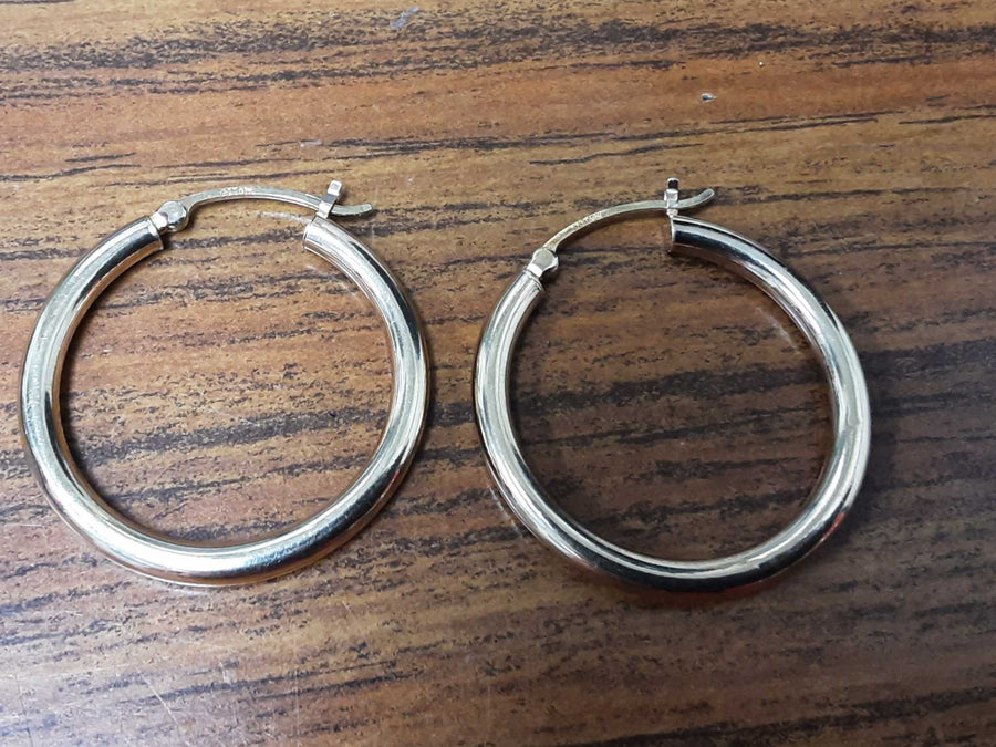 Bangle Earrings - Yellow Gold 10k (.417) 1.7 grams