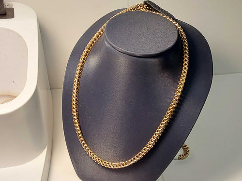 Box Chain - Yellow Gold 10k (.417) 21.2 grams 32 inch