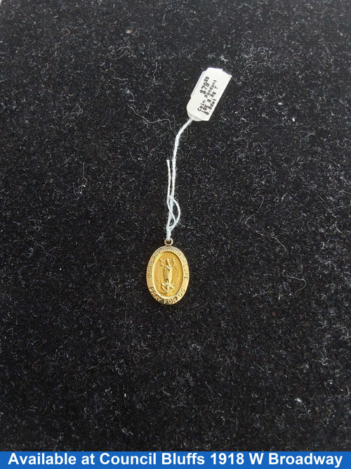 Coin Pendant - Yellow Gold 10k (.417) 0.8 grams