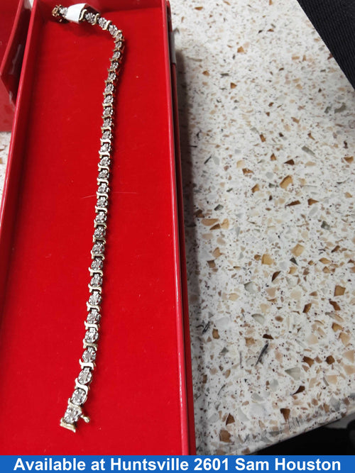 Tennis Bracelet - Yellow Gold 10k (.417) 7.2 grams 8 inch