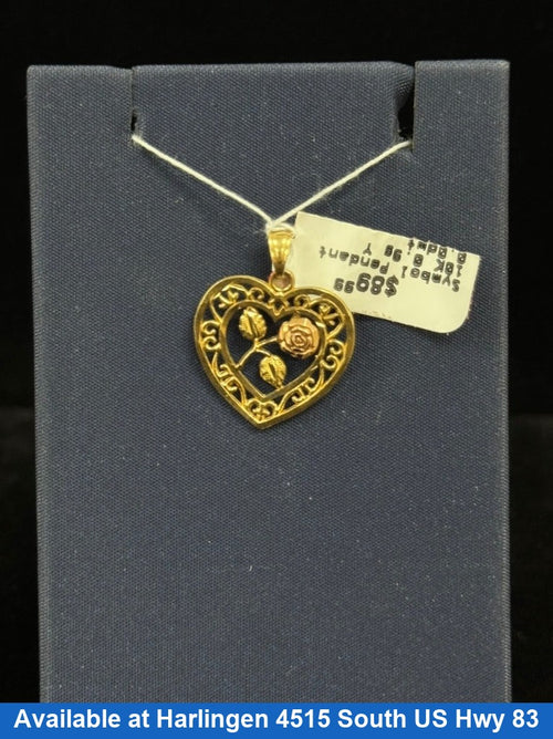 Symbol Pendant - Yellow Gold 10k (.417) 0.9 grams