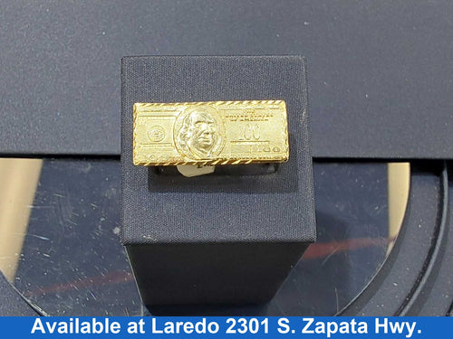 Men's Ring - Yellow Gold 10k (.417) 4.3 grams Size 9