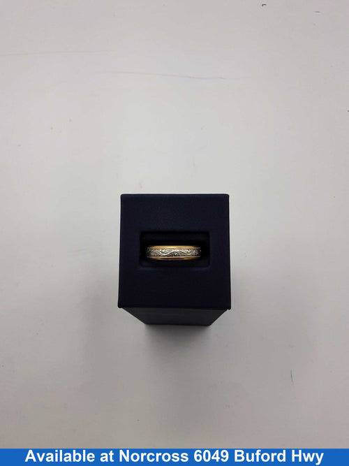 Women's Ring - Yellow Gold 18k (.750) 6.4 grams Size 10.5