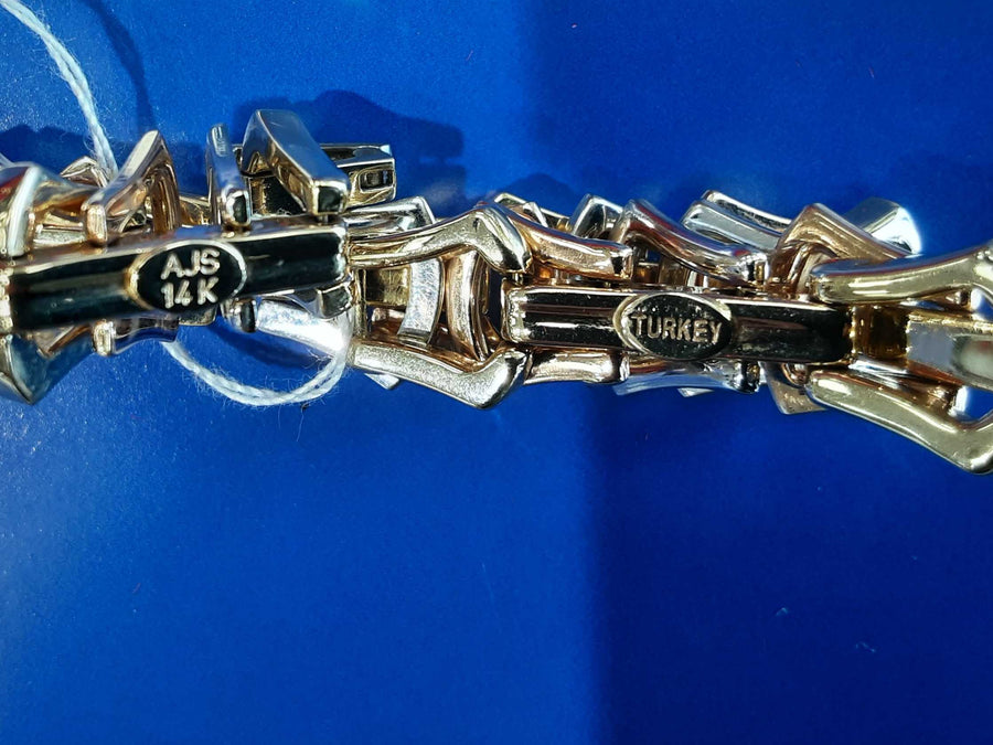 Bracelet - Yellow Gold 14k (.585) 15.1 grams 20 inch