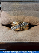 Men's Ring - Yellow Gold 14k (.585) 6 grams Size 10