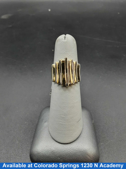 Men's Ring - Yellow Gold 14k (.585) 5.9 grams Size 6
