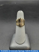 Men's Ring - Yellow Gold 14k (.585) 5.9 grams Size 6