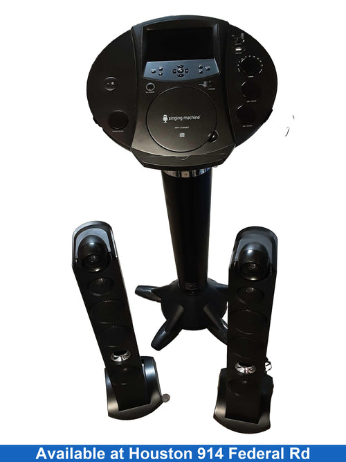 Singing Machine Ism1030bt Black Bookshelf Speaker