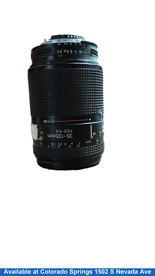 Nikon Af Nikkor Black Photographic Lens