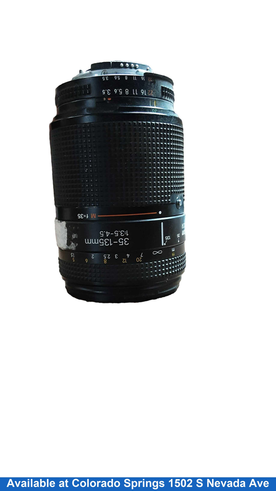 Nikon Af Nikkor Black Photographic Lens