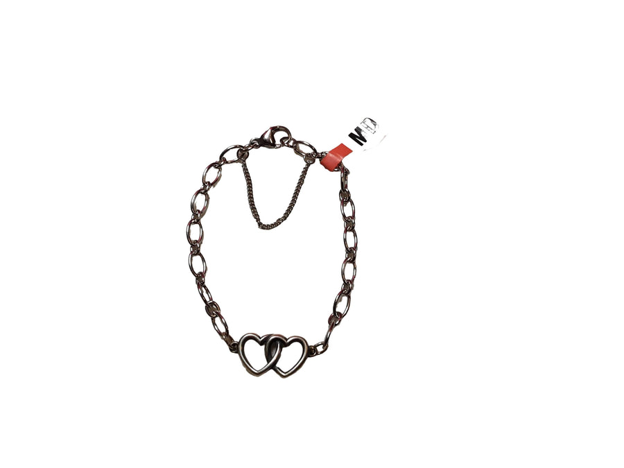 James Avery Two Hearts Together Charm Bracelet Silver Other Collectible