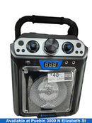Singing Machine Sml712bk Black Bookshelf Stereo, no Speaker