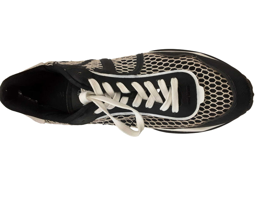 Valentino Netrunner Lace Up Black