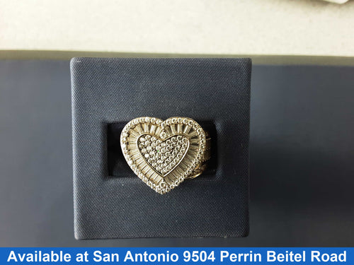 Women's Ring - Yellow Gold 10k (.417) 5.9 grams Size 20