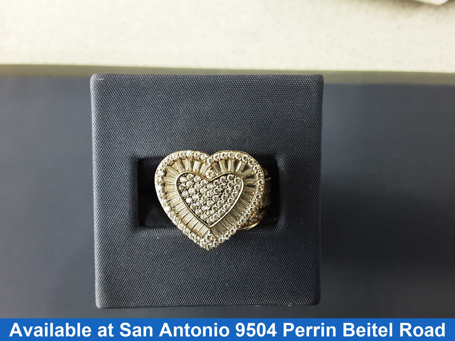 Women's Ring - Yellow Gold 10k (.417) 5.9 grams Size 20