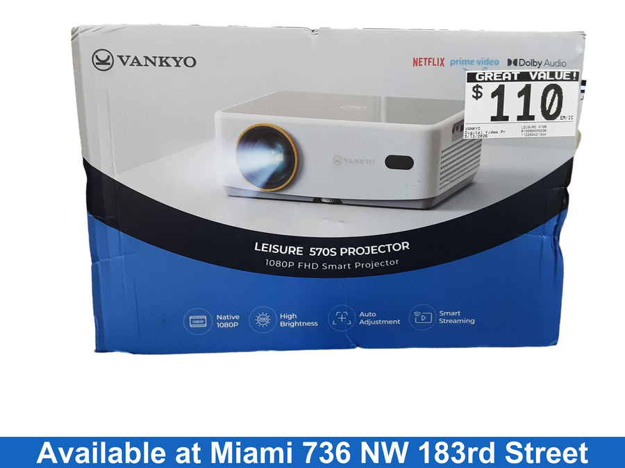 Vankyo Leusure 570r Black Home Media Projector