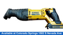 Dewalt Dcs381 Yellow Cordless Reciprocating Saw