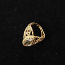 Women's Ring - Solitaire - Yellow Gold 14k (.585) 5.8 grams Size 6