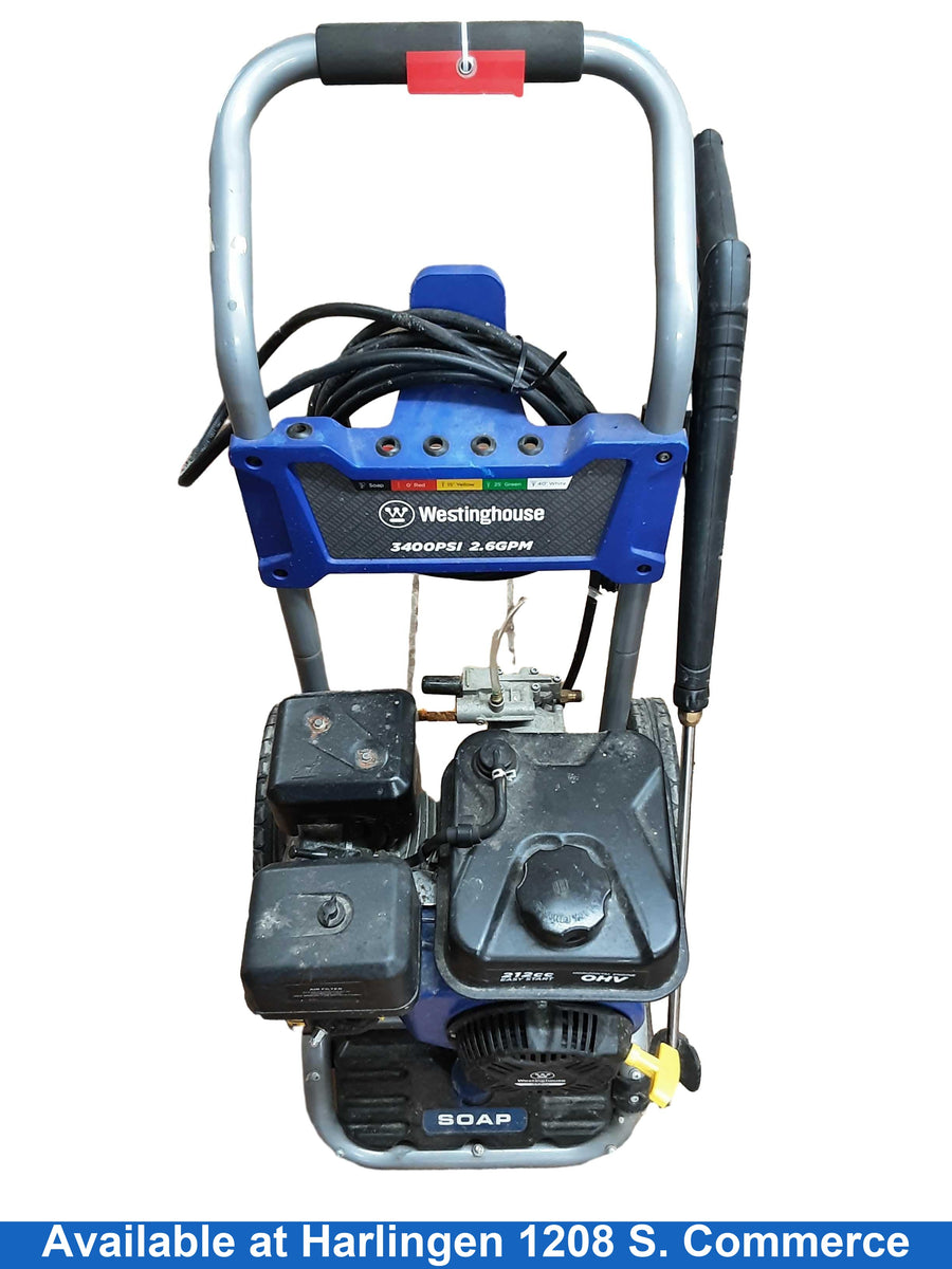 Westinghouse Wpx3400 Blue Gas Pressure Washer
