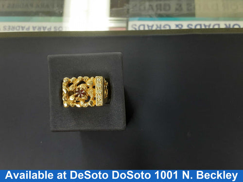 Men's Ring - Yellow Gold 10k (.417) 15.4 grams Size 10