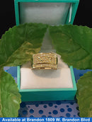 Men's Ring - Yellow Gold 10k (.417) 5.5 grams Size 10