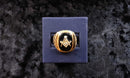 Men's Ring - Yellow Gold 14k (.585) 8.5 grams Size 9.5