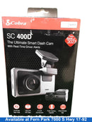 Cobra Sc400d Black Radar Detector / Dash Cam