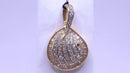 Diamond Pendant - Yellow Gold 14k (.585) 4.9 grams