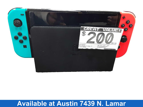 Nintendo Switch Oled (64gb) 64 Gb Black Portable Video Game System