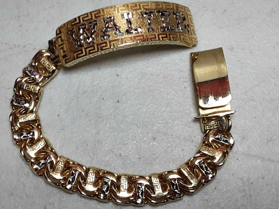ID Bracelet - Yellow Gold 10k (.417) 68.3 grams 8 inch