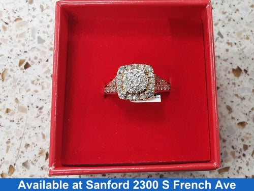 Women's Ring - Yellow Gold 10k (.417) 4.4 grams Size 9