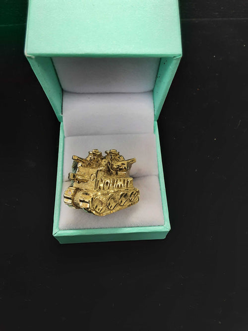 Men's Ring - Yellow Gold 14k (.585) 10.9 grams Size 11