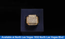 Men's Ring - Yellow Gold 10k (.417) 7.4 grams Size 10.5