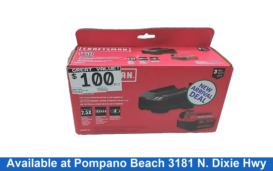 Craftsman Cmcb205-ck Red Battery Charger