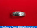 Ring - Wedding Band - White Gold 14k (.585) 6.4 grams Size 10