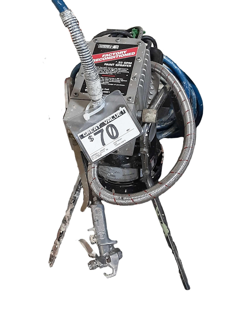 Campbell Hausfeld Dk397803av Black Airless Paint Sprayer
